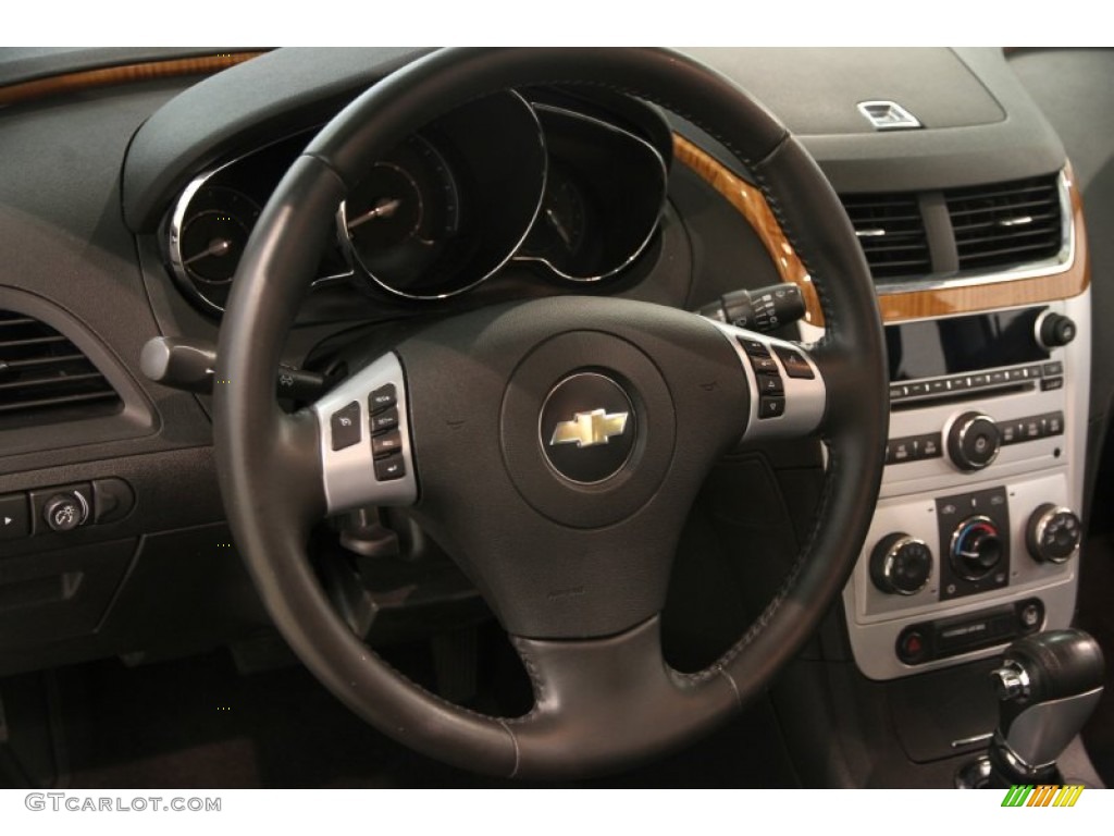 2008 Malibu LT Sedan - Black Granite Metallic / Ebony photo #6