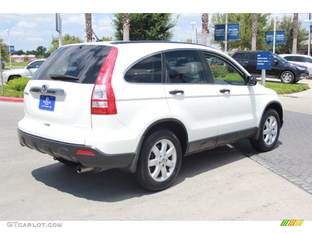 2009 CR-V EX - Taffeta White / Gray photo #7