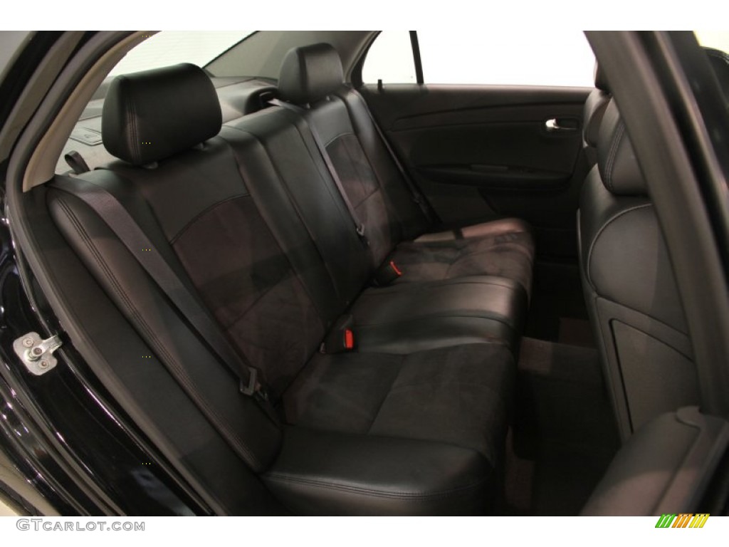 2008 Malibu LT Sedan - Black Granite Metallic / Ebony photo #13