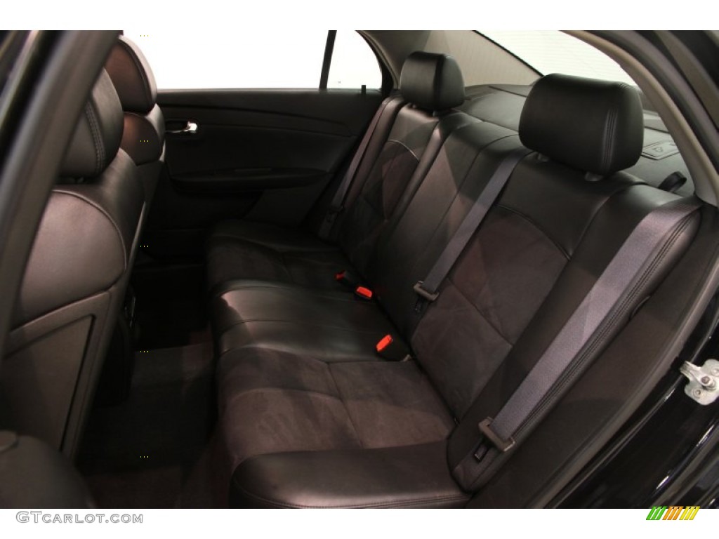 2008 Malibu LT Sedan - Black Granite Metallic / Ebony photo #14