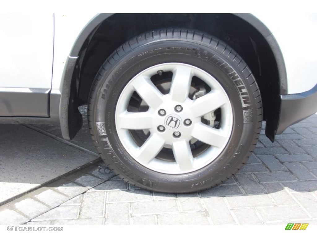 2009 CR-V EX - Taffeta White / Gray photo #9