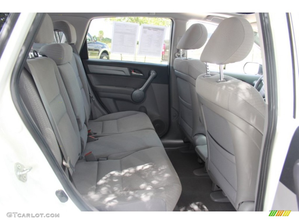 2009 CR-V EX - Taffeta White / Gray photo #16