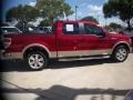 2010 Red Candy Metallic Ford F150 Lariat SuperCrew  photo #7