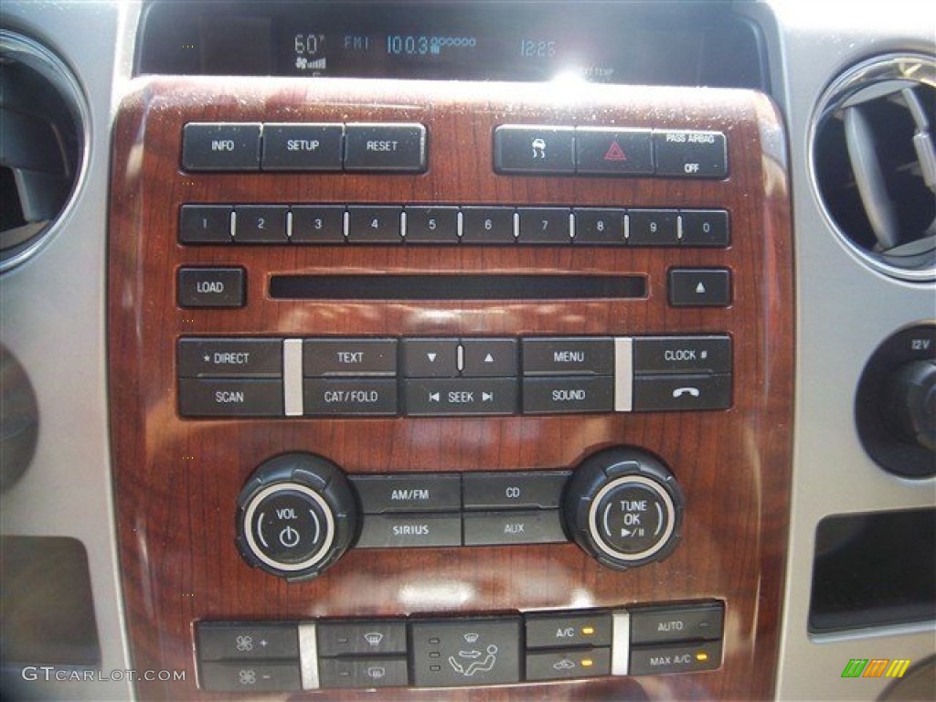 2010 F150 Lariat SuperCrew - Red Candy Metallic / Tan photo #24