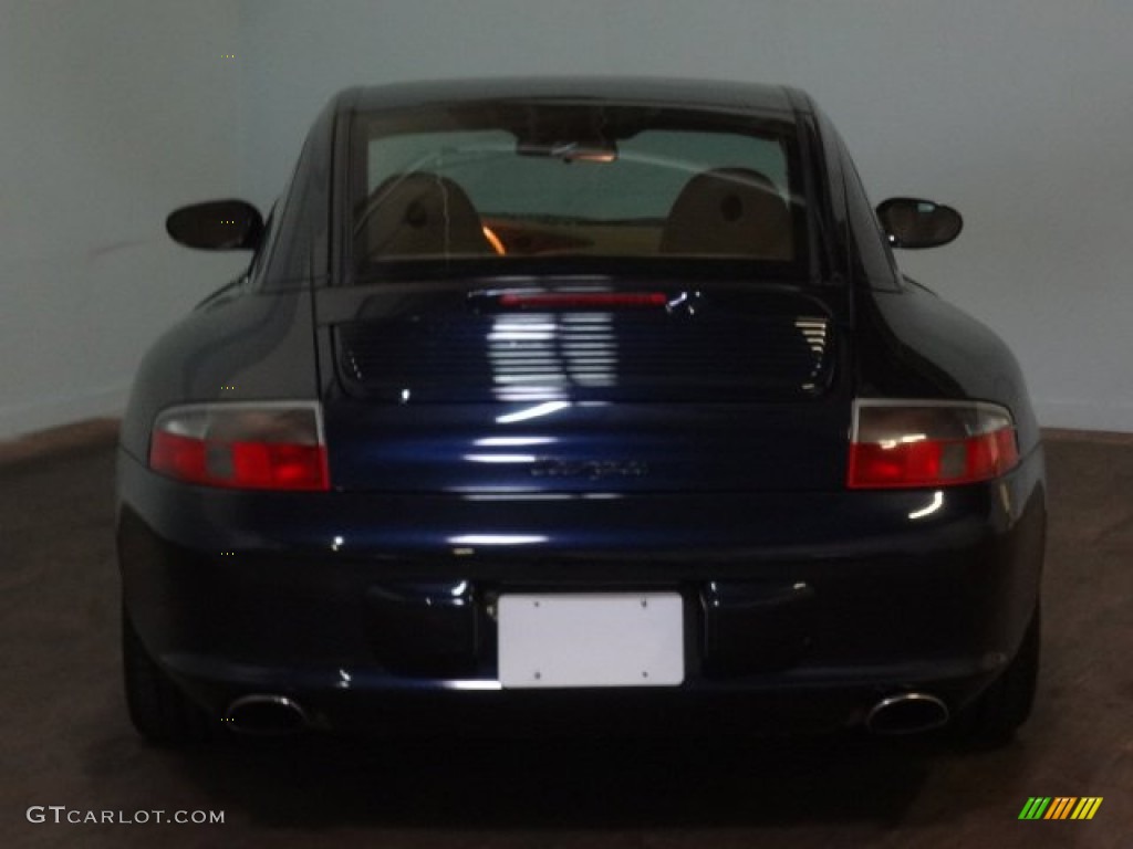 2003 911 Targa - Midnight Blue Metallic / Savanna Beige photo #7