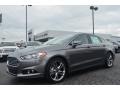 Sterling Gray 2014 Ford Fusion Titanium Exterior