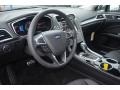 Charcoal Black Steering Wheel Photo for 2014 Ford Fusion #84283882
