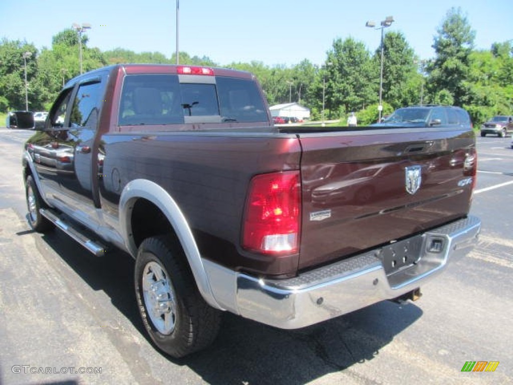 2012 Ram 2500 HD Laramie Crew Cab 4x4 - Deep Cherry Red Crystal Pearl / Dark Slate photo #8