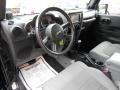 Dark Slate Gray/Medium Slate Gray Prime Interior Photo for 2009 Jeep Wrangler Unlimited #84285975