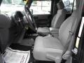 Dark Slate Gray/Medium Slate Gray Front Seat Photo for 2009 Jeep Wrangler Unlimited #84285999