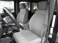 Dark Slate Gray/Medium Slate Gray 2009 Jeep Wrangler Unlimited Rubicon 4x4 Interior Color