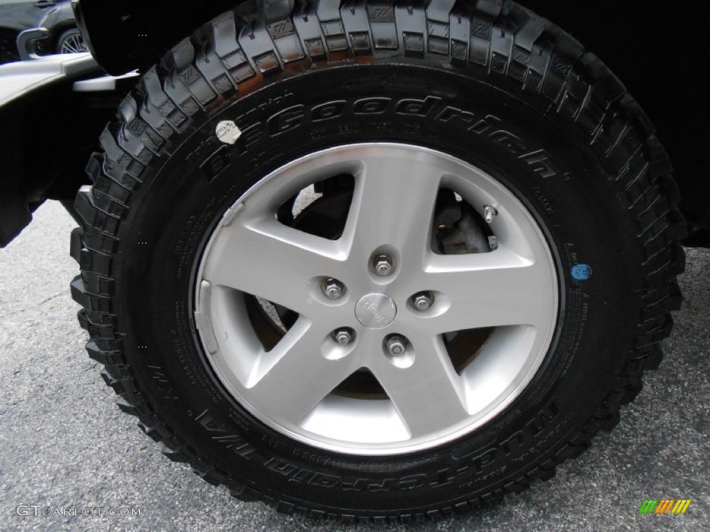 2009 Jeep Wrangler Unlimited Rubicon 4x4 Wheel Photo #84286284