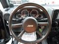 Dark Slate Gray/Medium Slate Gray 2009 Jeep Wrangler Unlimited Rubicon 4x4 Steering Wheel