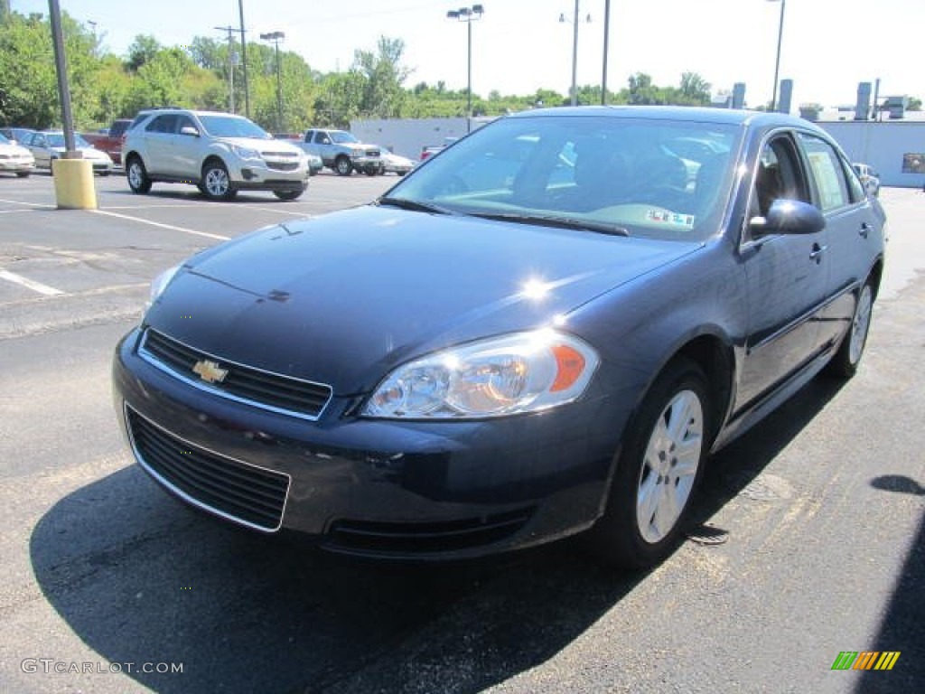 2011 Impala LS - Imperial Blue Metallic / Gray photo #8