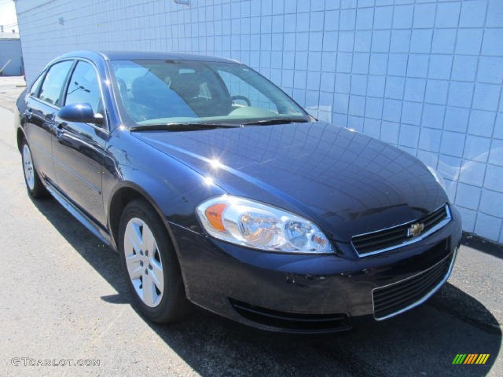 2011 Impala LS - Imperial Blue Metallic / Gray photo #10