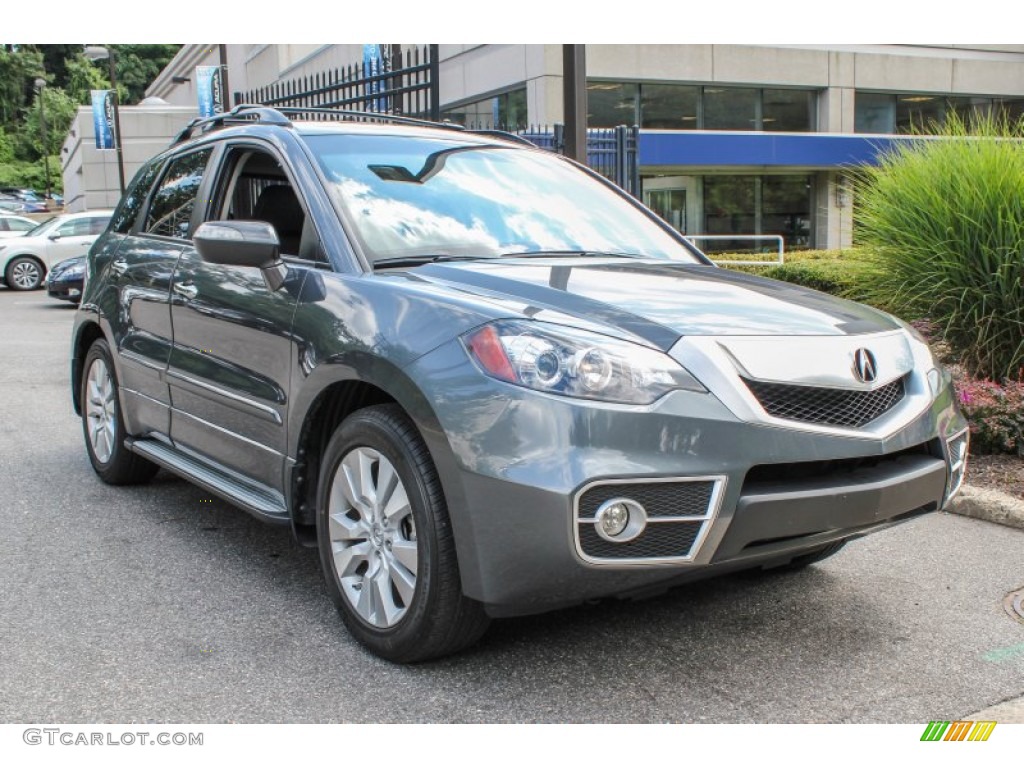 2011 RDX SH-AWD - Polished Metal Metallic / Ebony photo #1