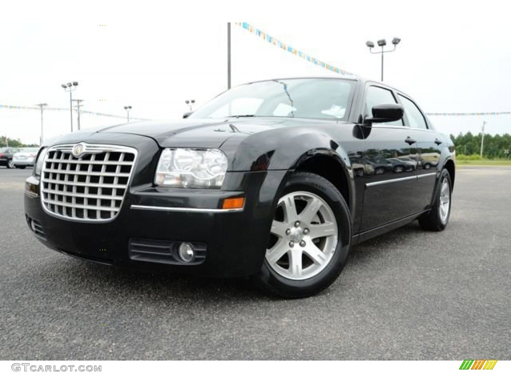 Brilliant Black 2007 Chrysler 300 Touring Exterior Photo #84287548