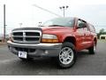 Flame Red 2004 Dodge Dakota SLT Quad Cab
