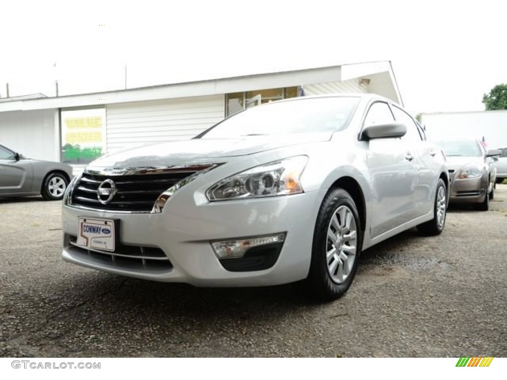 2013 Altima 2.5 - Brilliant Silver / Charcoal photo #1