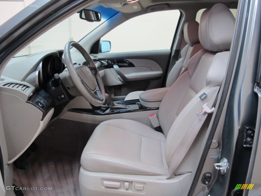 2008 MDX Technology - Sterling Gray Metallic / Taupe photo #17