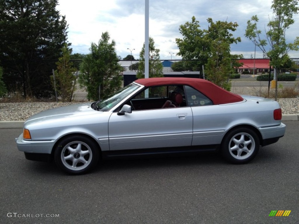 Aluminum Silver Metallic 1998 Audi Cabriolet Standard Cabriolet Model Exterior Photo #84289248