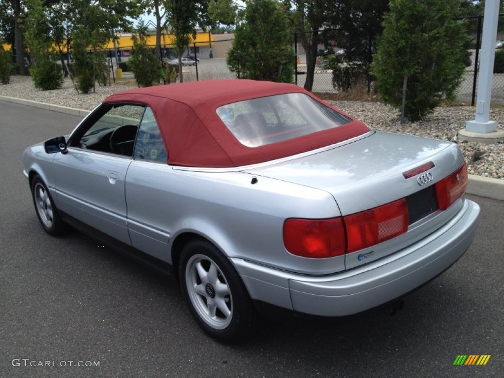Aluminum Silver Metallic 1998 Audi Cabriolet Standard Cabriolet Model Exterior Photo #84289281