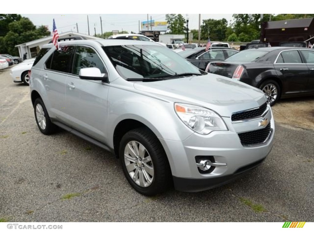 Silver Ice Metallic 2011 Chevrolet Equinox LT Exterior Photo #84289347