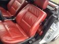1998 Audi Cabriolet Wine Red Interior Front Seat Photo