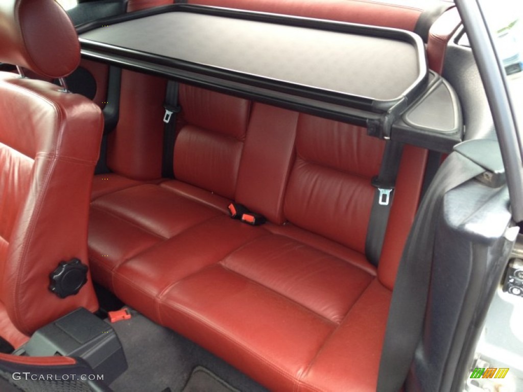 1998 Audi Cabriolet Standard Cabriolet Model Rear Seat Photos