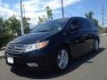 2011 Crystal Black Pearl Honda Odyssey Touring  photo #1