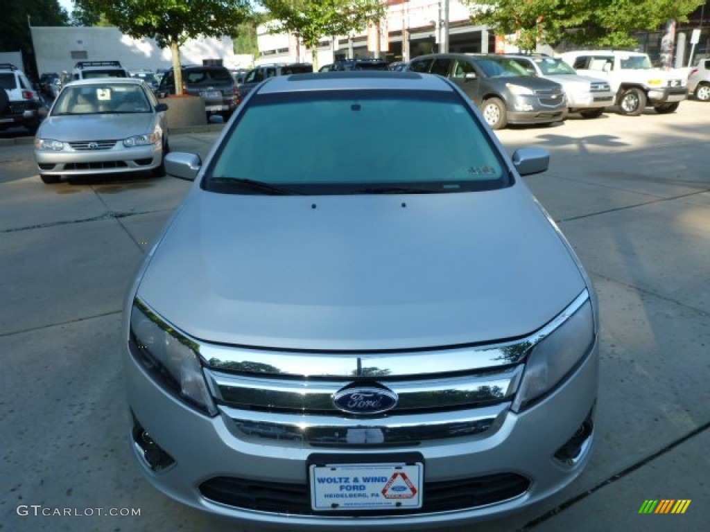 2010 Fusion SEL V6 - Brilliant Silver Metallic / Medium Light Stone photo #14