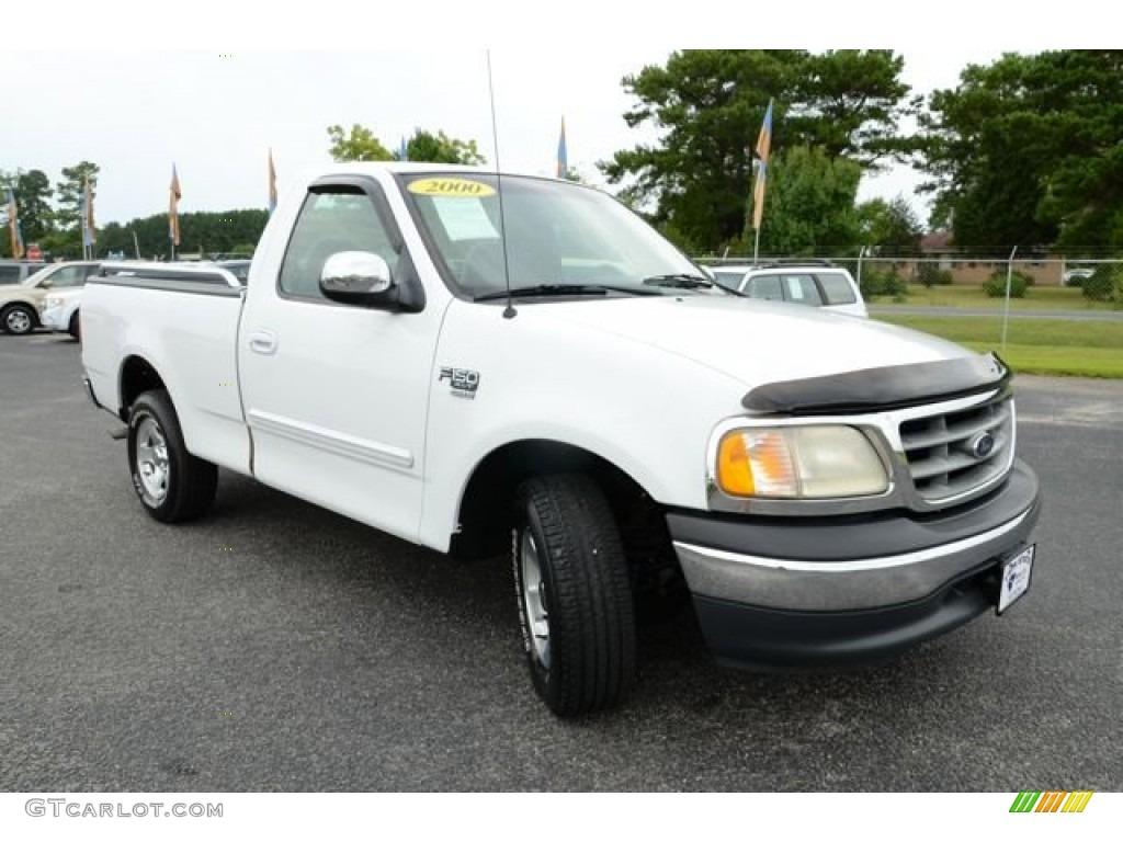 Oxford White 2000 Ford F150 Regular Cab Exterior Photo #84291222