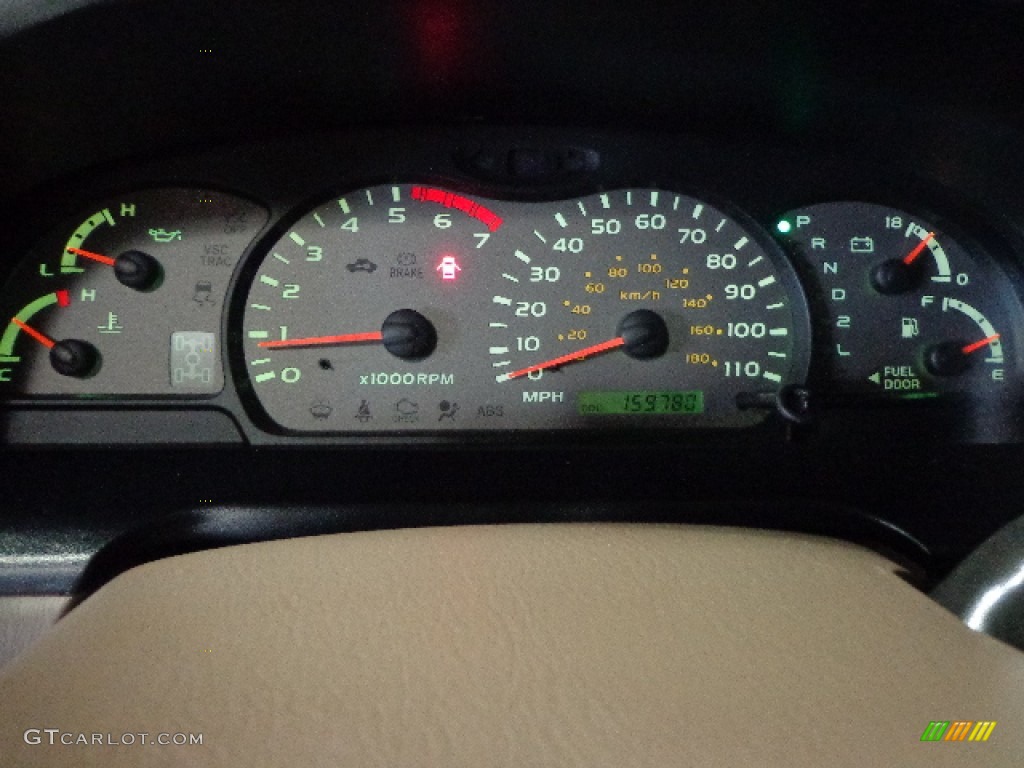 2002 Sequoia Limited 4WD - Thunder Gray Metallic / Oak photo #6