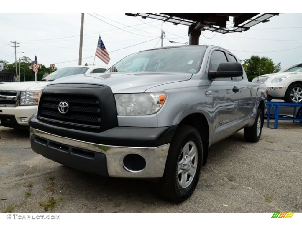 2008 Tundra Double Cab 4x4 - Silver Sky Metallic / Graphite Gray photo #1