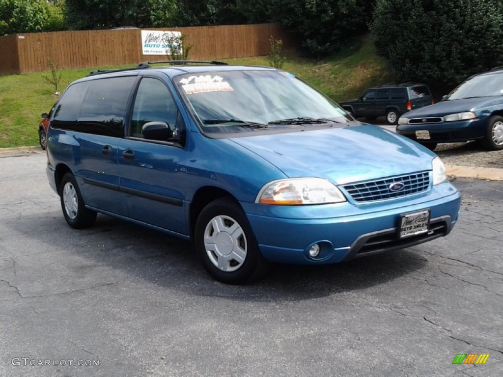 2003 Windstar LX - Light Sapphire Blue Metallic / Medium Graphite photo #2