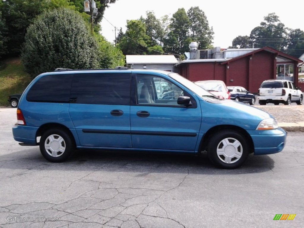 2003 Windstar LX - Light Sapphire Blue Metallic / Medium Graphite photo #3