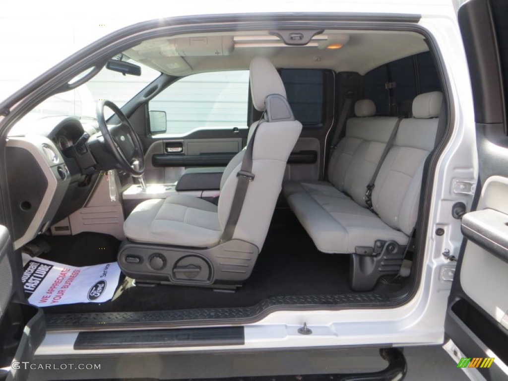 2004 F150 FX4 SuperCab 4x4 - Silver Metallic / Black/Medium Flint photo #28