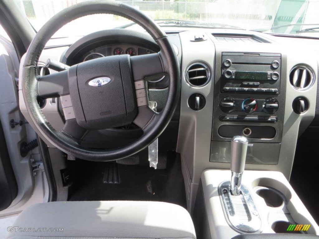 2004 F150 FX4 SuperCab 4x4 - Silver Metallic / Black/Medium Flint photo #35