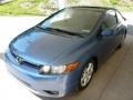 2007 Atomic Blue Metallic Honda Civic EX Coupe  photo #5