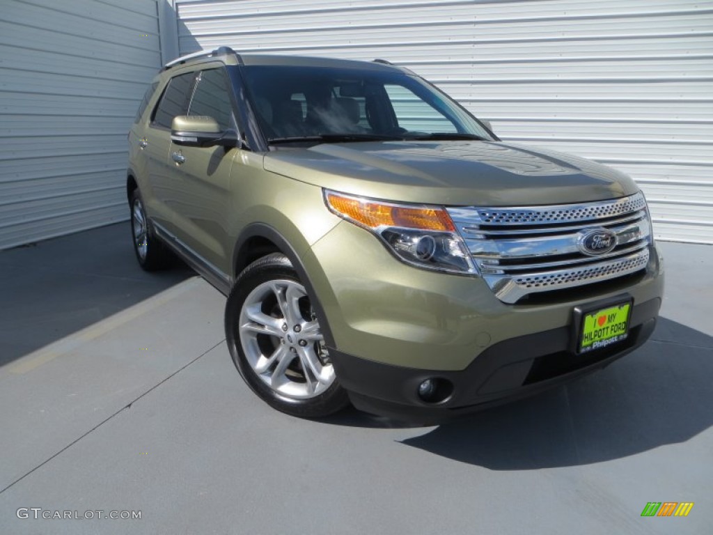2013 Explorer Limited - Ginger Ale Metallic / Medium Light Stone photo #2