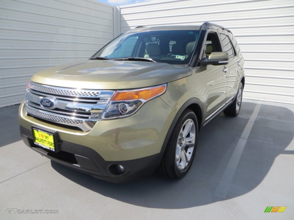 2013 Explorer Limited - Ginger Ale Metallic / Medium Light Stone photo #7