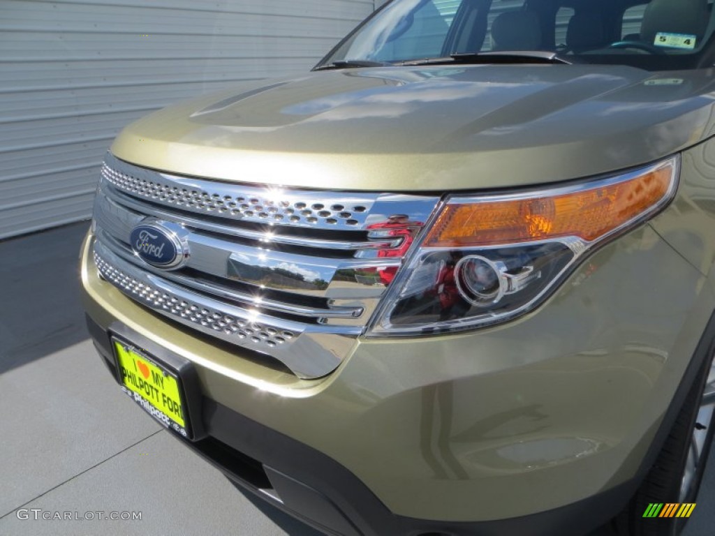 2013 Explorer Limited - Ginger Ale Metallic / Medium Light Stone photo #10