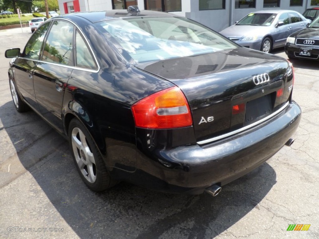 Brilliant Black 2004 Audi A6 2.7T quattro Sedan Exterior Photo #84294327