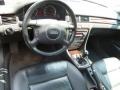 2004 Audi A6 Ebony Interior Prime Interior Photo