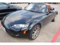 2008 Brilliant Black Mazda MX-5 Miata Grand Touring Roadster  photo #3