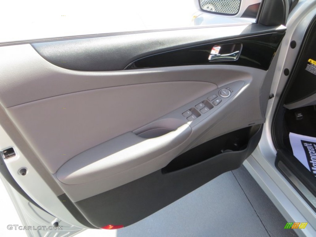 2011 Sonata Limited - Radiant Silver / Gray photo #27