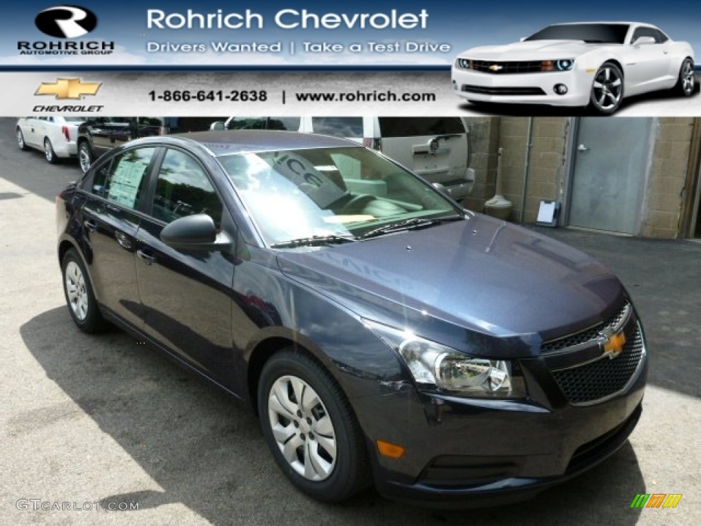 2014 Cruze LS - Blue Ray Metallic / Jet Black/Medium Titanium photo #1