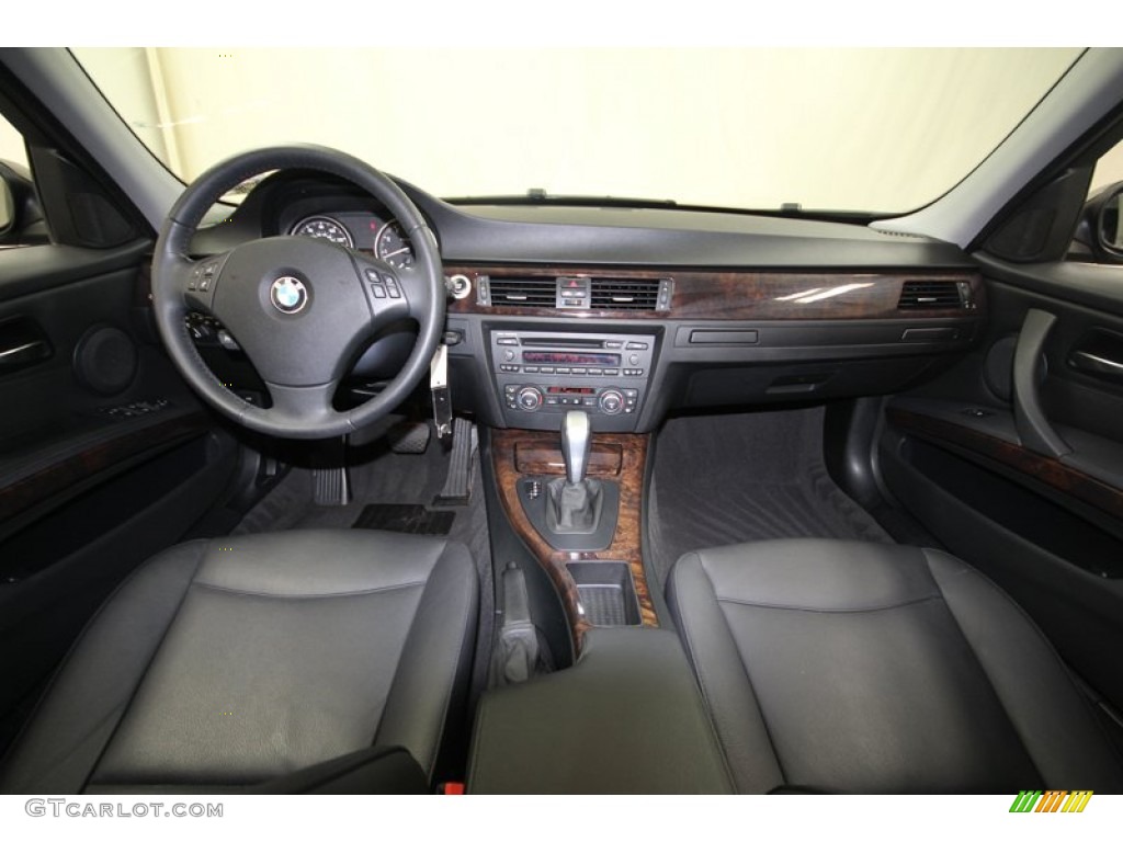 2008 3 Series 328i Sedan - Black Sapphire Metallic / Black photo #4