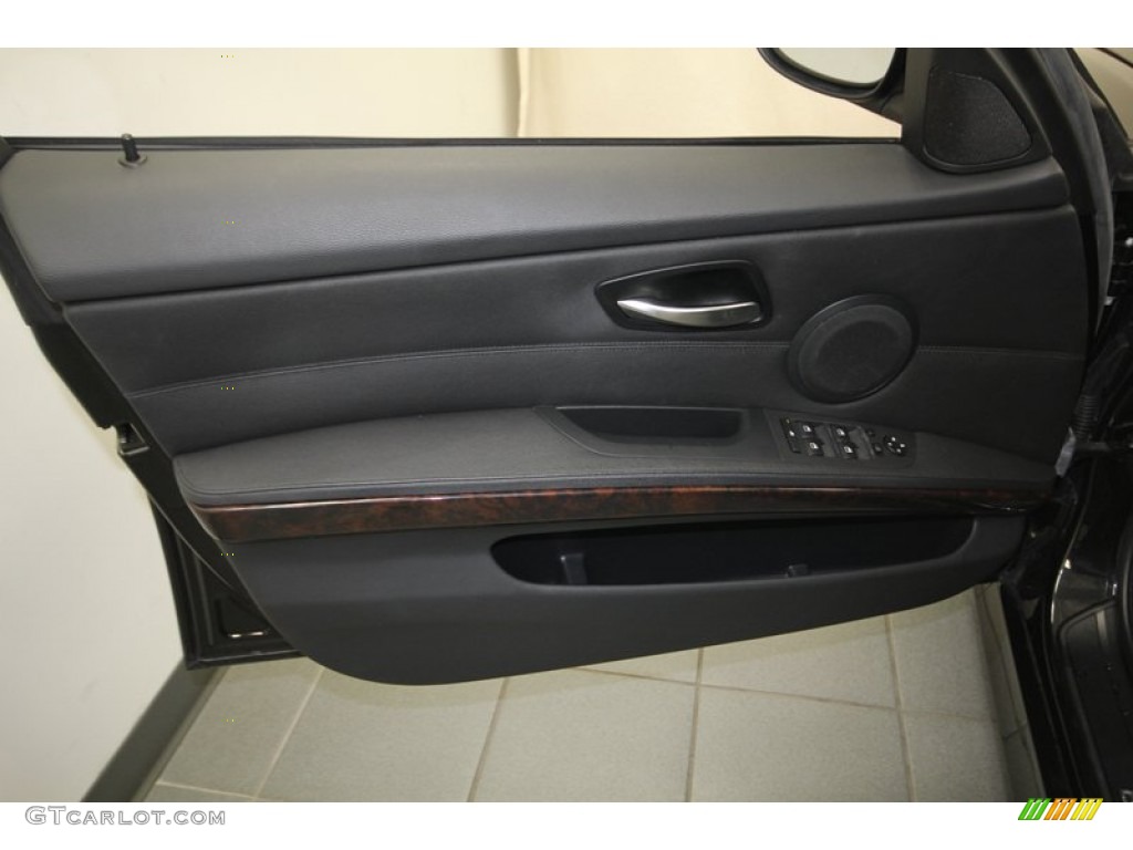2008 3 Series 328i Sedan - Black Sapphire Metallic / Black photo #14