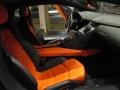 2012 Lamborghini Aventador Nero Ade/Arancio Interior Interior Photo